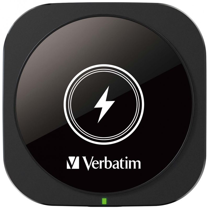 Verbatim 15W 磁吸無線車用充電器 (冰感冷凍技術)(66924)