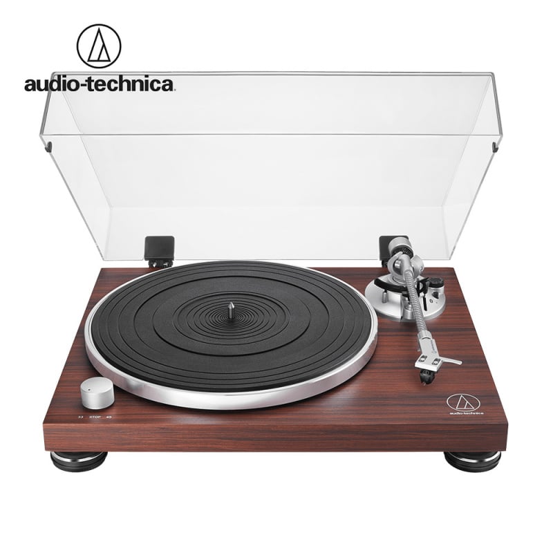 【最新型號】Audio-Technica 鐵三角 AT-LPW50BT RW 無線皮帶驅動式黑膠唱盤