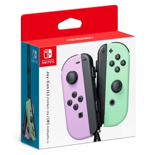 Nintendo Switch Joy-Con 控制器組 [粉彩紅/粉彩黃]