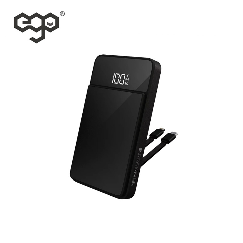 【全新金屬紫色🟣】EGO AllyDelivery 2 @Magsafe 12000mAh 內置線行動電源 【全新金屬紫色🟣】EGO AllyDelivery 2 @Magsafe 12000mAh 內置線行動電源