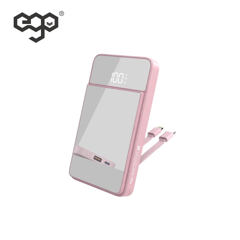 【全新金屬紫色🟣】EGO AllyDelivery 2 @Magsafe 12000mAh 內置線行動電源 【全新金屬紫色🟣】EGO AllyDelivery 2 @Magsafe 12000mAh 內置線行動電源