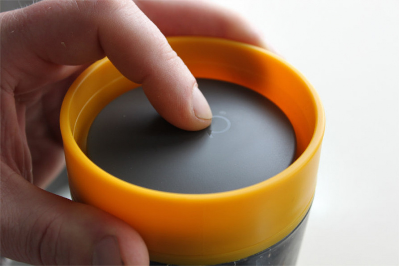 Circular Cup (formerly rCUP) 再生咖啡杯 340ml - 黑色 & 芥末黃