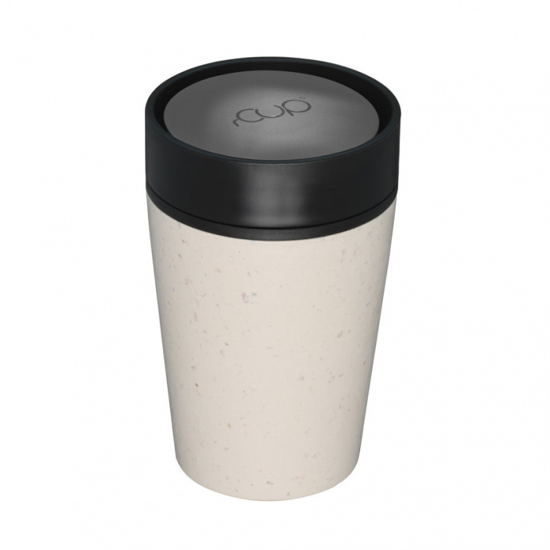 Circular Cup (formerly rCUP) 再生咖啡杯 227ml - 奶油色 & 黑色