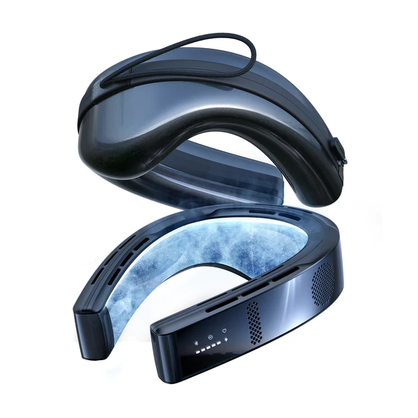 TORRAS 圖拉斯Coolify 3 穿戴式冷暖控溫機掛頸風扇 黑色