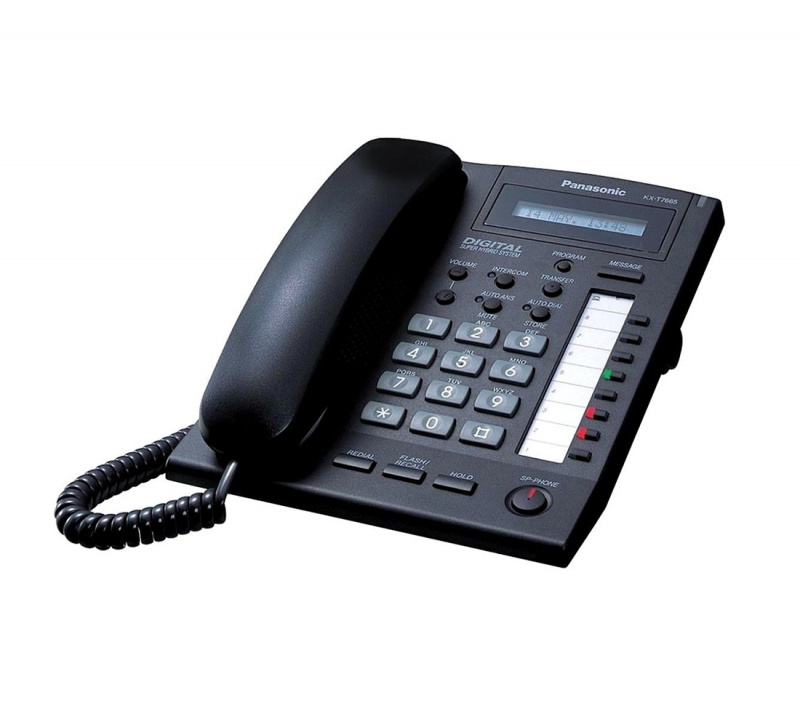Panasonic KX-T7665 數碼專用電話 黑色