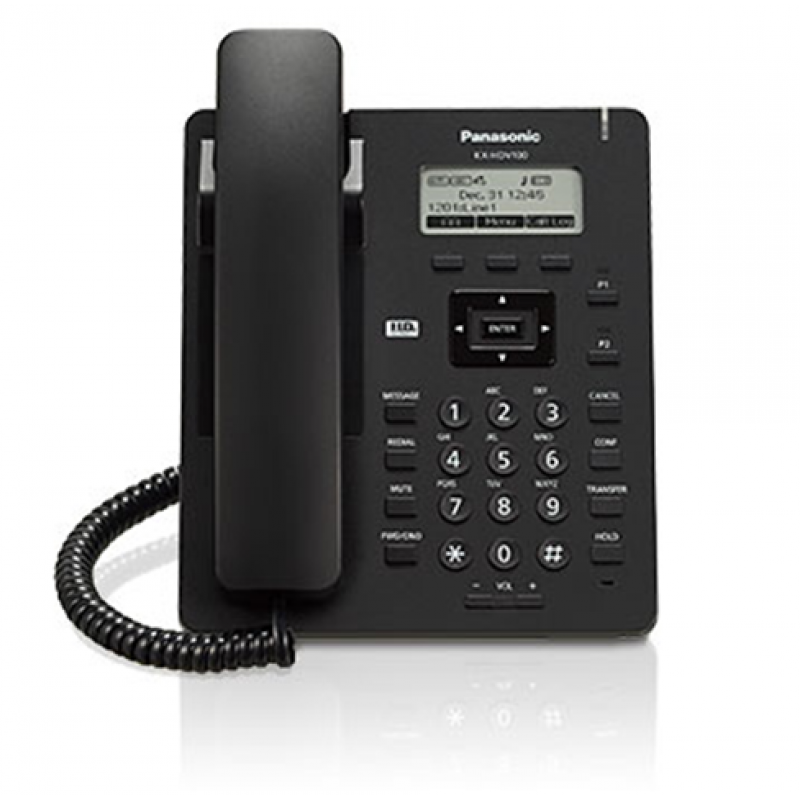 Panasonic KX-HDV100 有綫 SIP電話 黑色 / 白色