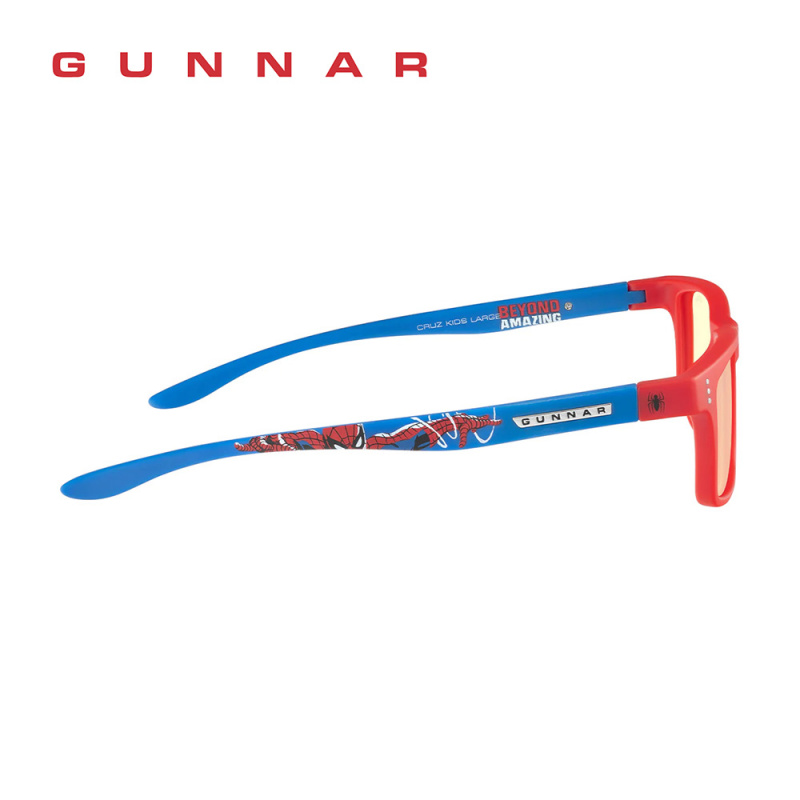 GUNNAR x MARVEL 兒童防藍光眼鏡 - CRUZ Kids Large Spider-Man Edition GUNNAR x MARVEL 兒童防藍光眼鏡 - CRUZ Kids Large Spider-Man Edition