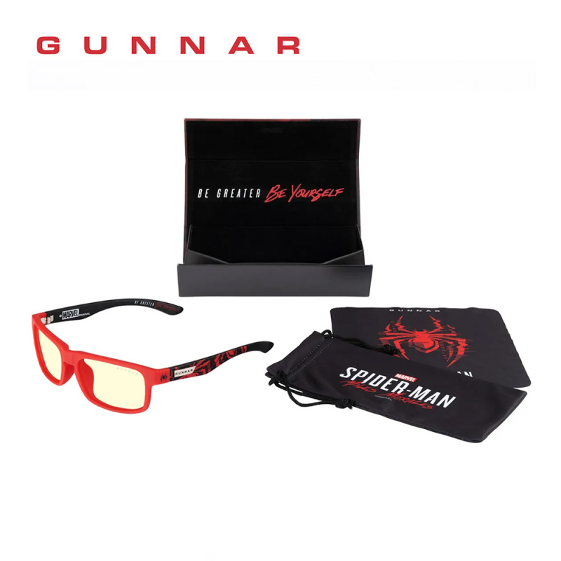 GUNNAR x MARVEL 防藍光眼鏡 - Enigma, Spider-Man Miles Morales Edition