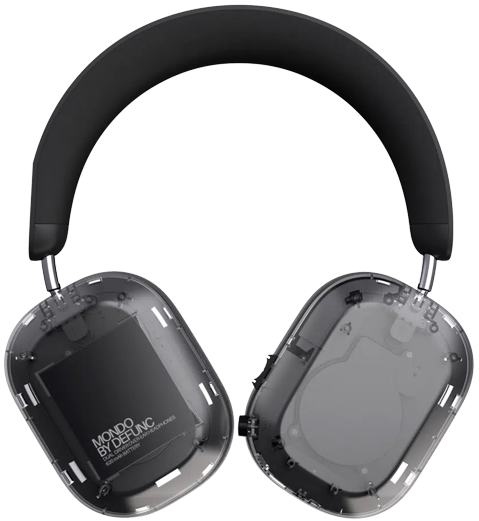 Defunc Mondo Over-Ears Transparent 頭戴式耳機 / Mondo by Defunc 雙動圈透明耳罩式耳機