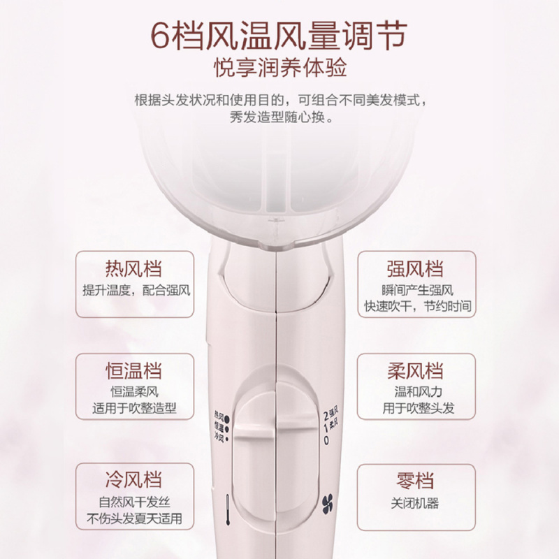 【平行進口 原裝正貨】Panasonic 樂聲 EH-NE61 可折疊負離子電風筒