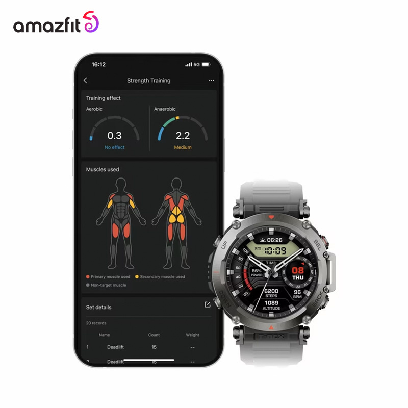 Amazfit T-Rex Ultra 終極戶外 GPS 智能手錶【香港行貨一年保養】 Amazfit T-Rex Ultra 終極戶外 GPS 智能手錶【香港行貨一年保養】