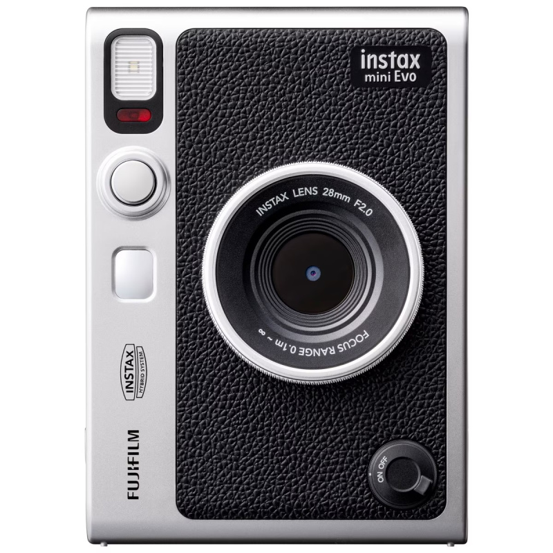 Fujifilm Instax Mini Evo 兩用即影即有相機 連白邊相紙套裝 香港行貨