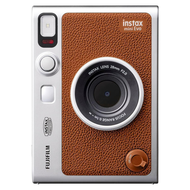 Fujifilm Instax Mini Evo 兩用即影即有相機 連白邊相紙套裝 香港行貨