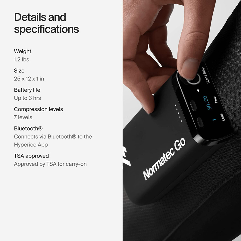 Hyperice Normatec Go 隨身式動態氣壓式按摩系統