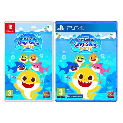 PS4/ Switch Baby Shark: Sing & Swim Party 鯊魚寶寶: 歌唱與游泳派對 [中文/英文/日文版]