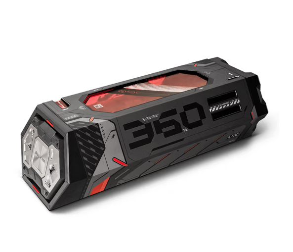 Valkyrie (VALKYRIE) E360 LOKI VK 2.4"LCD H.264 CPU water cooling radiator - Black