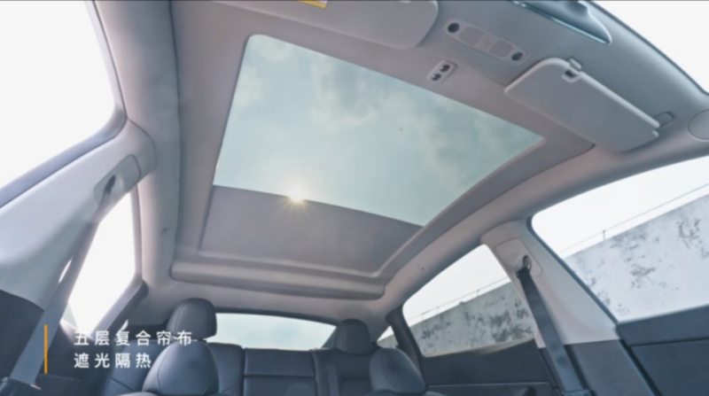 Model Y 天幕 電動遮陽簾 (控制板) Model Y 天幕 電動遮陽簾 (控制板)