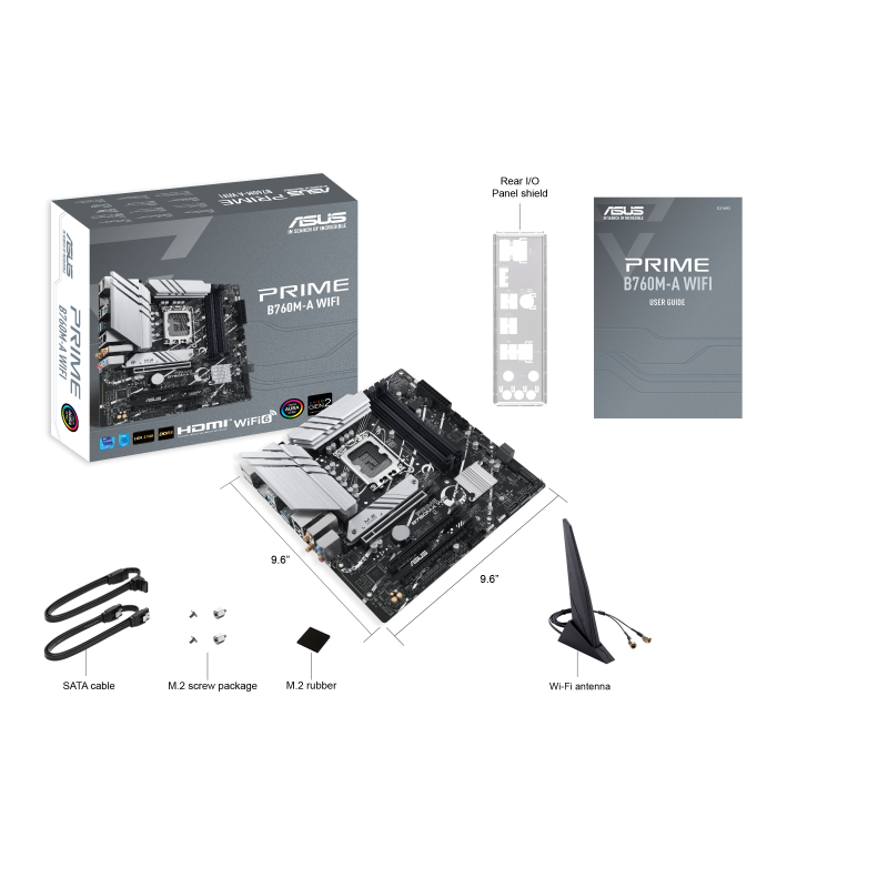 ASUS PRIME B760M-A WIFI (DDR5) [現金優惠 $1100]