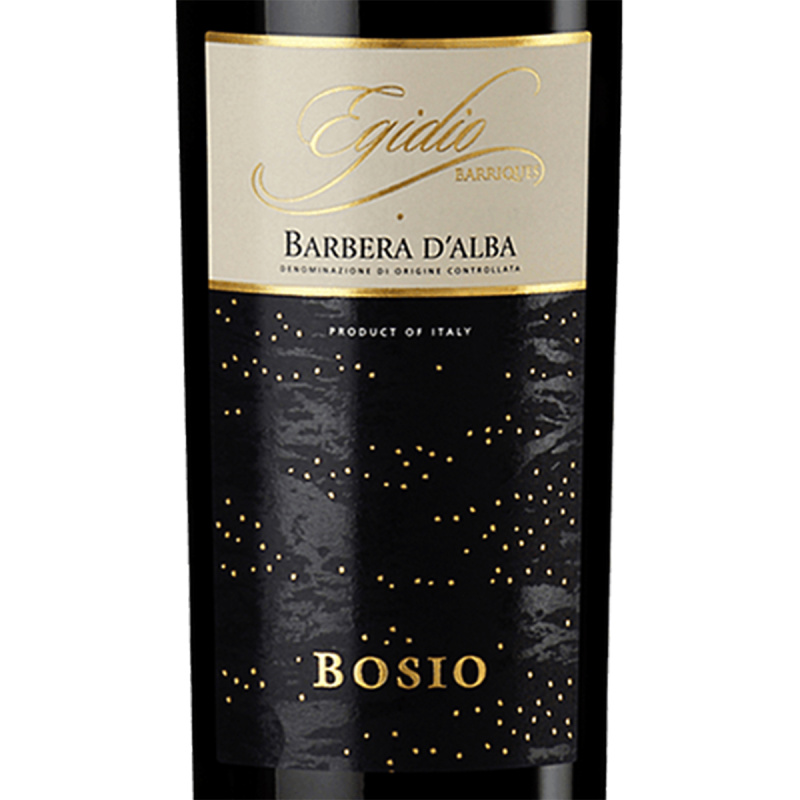 意大利Bosio Family Estates博西奧酒莊 Egidio Barbera d'Alba 巴貝拉紅酒 750ml【市集世界 -市集酒莊】