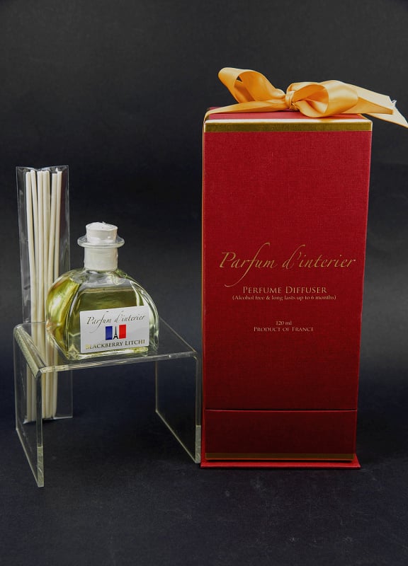 Perfume Reed Diffuser 法國無酒精香薰座120ml 聖誕禮盒裝 [6款]