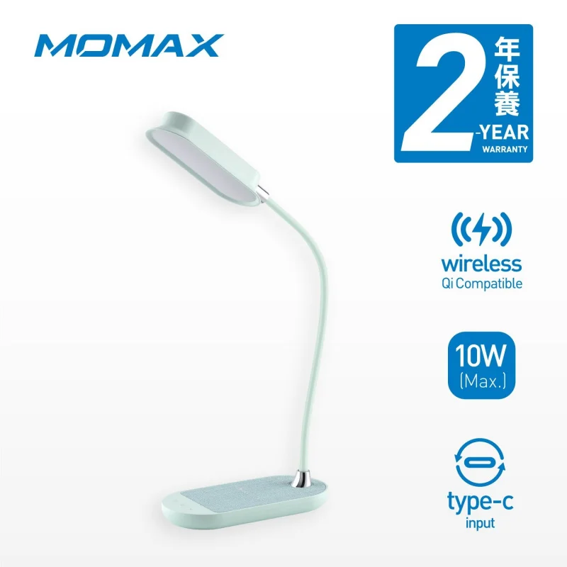 MOMAX Q.LED Flex QL5無線充電座檯燈 [3色]【行貨兩年保養】