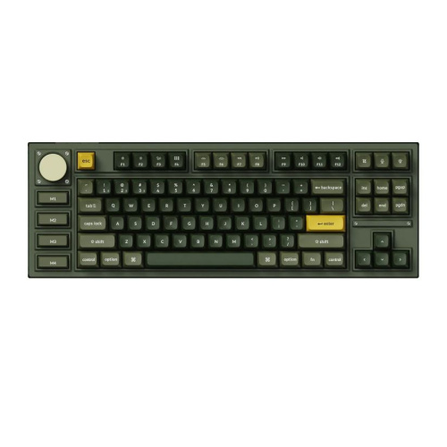 [優惠碼即減高達$400] Keychron Q3 Knob QMK 客制化機械鍵盤(旋鈕版本)紅軸-3色