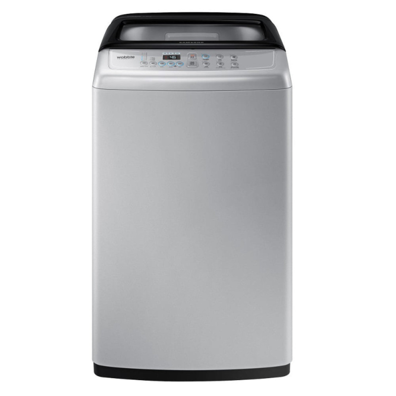[優惠碼即減$200] [限時優惠: 1月免費安裝] Samsung 頂揭式 高排水位 洗衣機 7kg [銀色] [WA70M4400SS/SH]