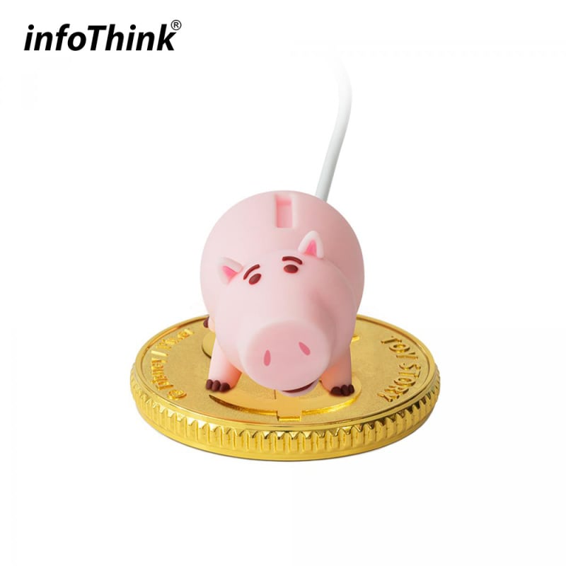 InfoThink 火腿豬系列 磁吸無線充電盤