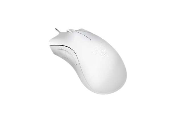 Razer DeathAdder Essential 簡約遊戲滑鼠 (雷蛇蝰蛇標準版) - 白色