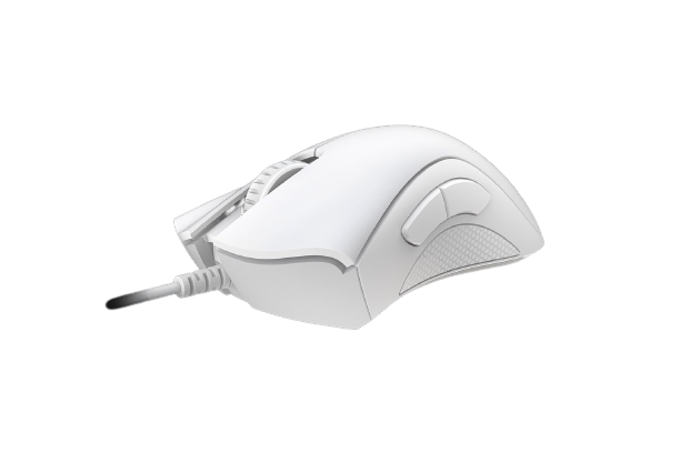 Razer DeathAdder Essential 簡約遊戲滑鼠 (雷蛇蝰蛇標準版) - 白色