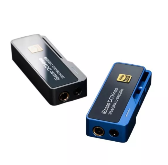 iBasso DC04 PRO 解碼耳放、便攜小尾巴(3.5 + 4.4mm)
