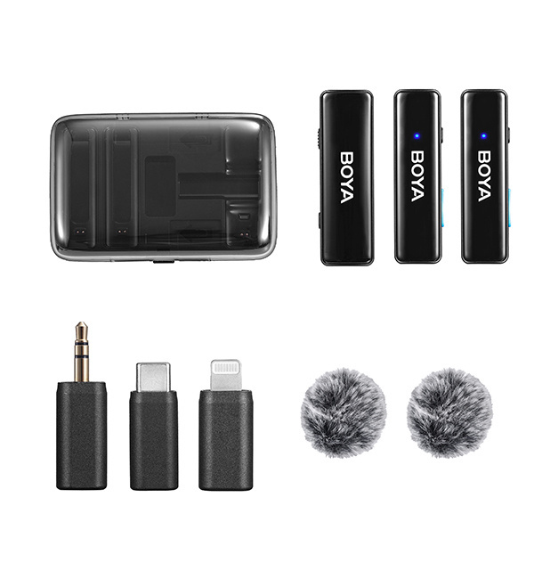 BOYALINK 2.4GHz 雙通道無線麥克風系統