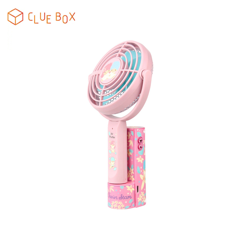 Clue Box x Sanrio 負離子空氣淨化器手提風扇【香港行貨 一年保養】