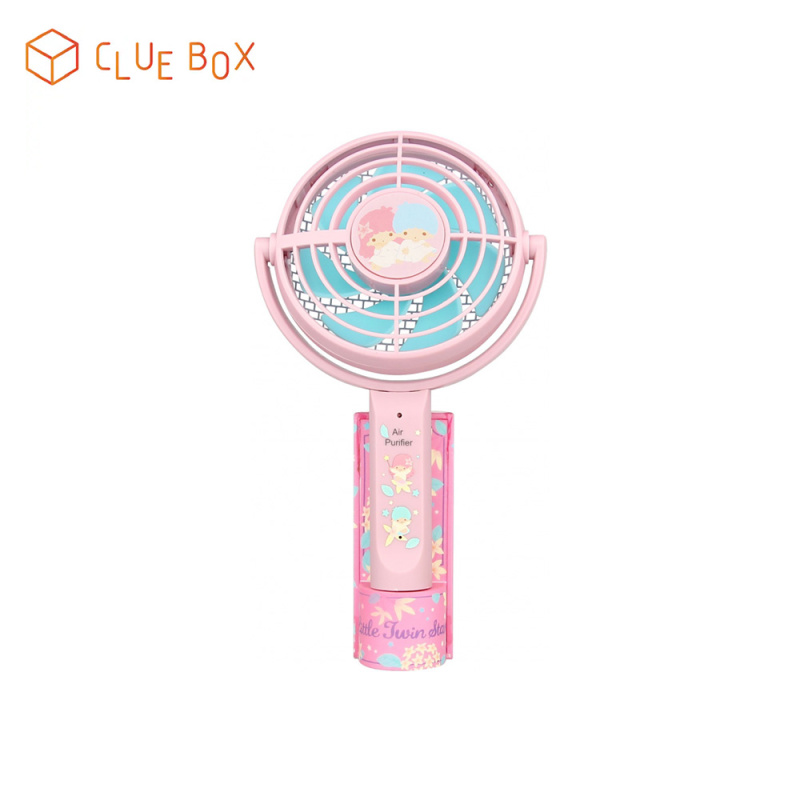 Clue Box x Sanrio 負離子空氣淨化器手提風扇【香港行貨 一年保養】