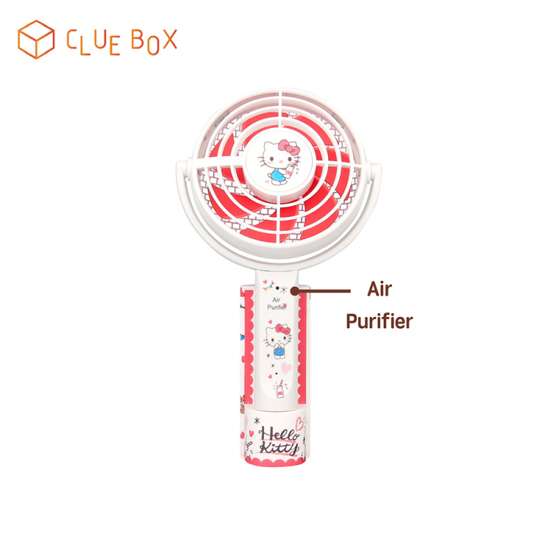 Clue Box x Sanrio 負離子空氣淨化器手提風扇【香港行貨 一年保養】