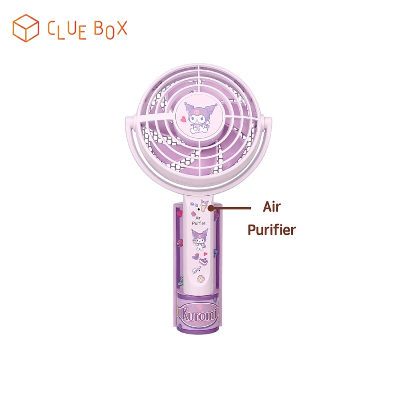 Clue Box x Sanrio 負離子空氣淨化器手提風扇【香港行貨 一年保養】