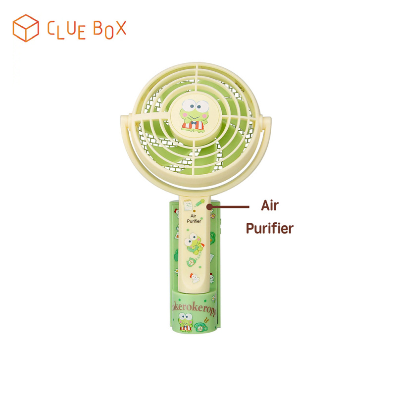 Clue Box x Sanrio 負離子空氣淨化器手提風扇【香港行貨 一年保養】