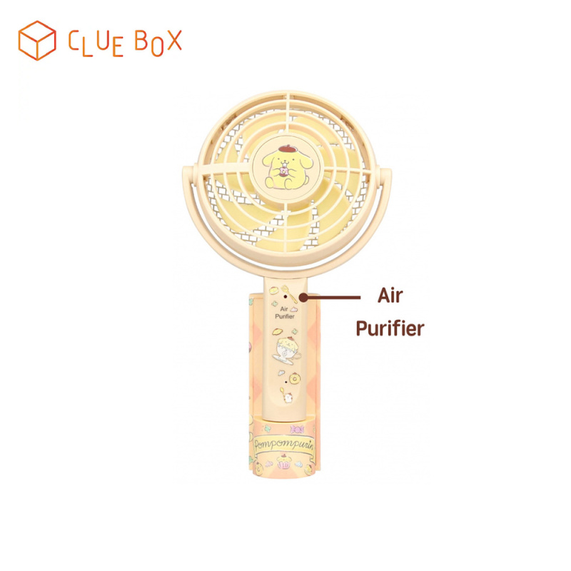 Clue Box x Sanrio 負離子空氣淨化器手提風扇【香港行貨 一年保養】