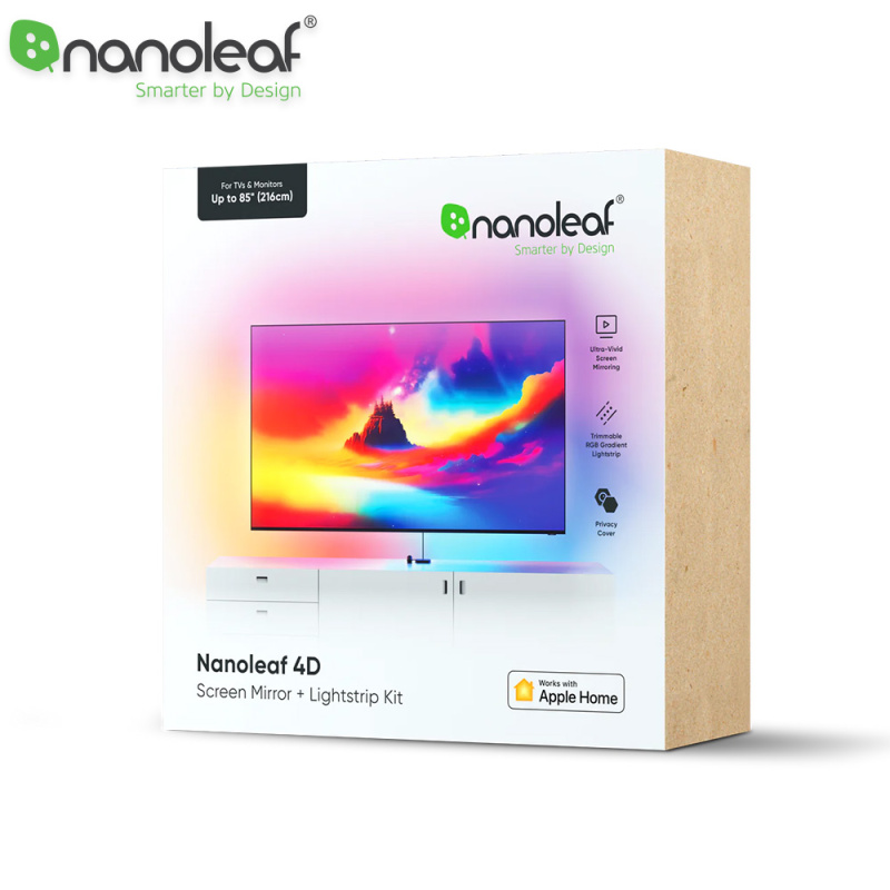 【現貨發售】Nanoleaf 4D 影畫同步攝像鏡頭 + 漸變 LED 燈帶套裝【原裝行貨 兩年保養】