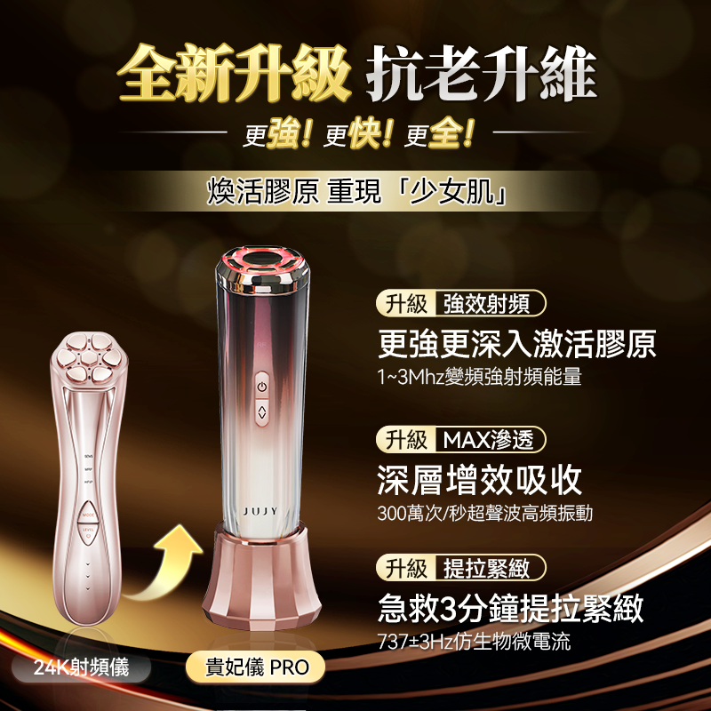 JUJY 極致煥發膠原射頻貴妃儀 Pro
