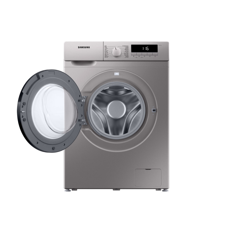 [優惠碼即減$200] Samsung 纖巧465變頻前置式洗衣機 8kg [灰色] [WW80T3040BS/SH]