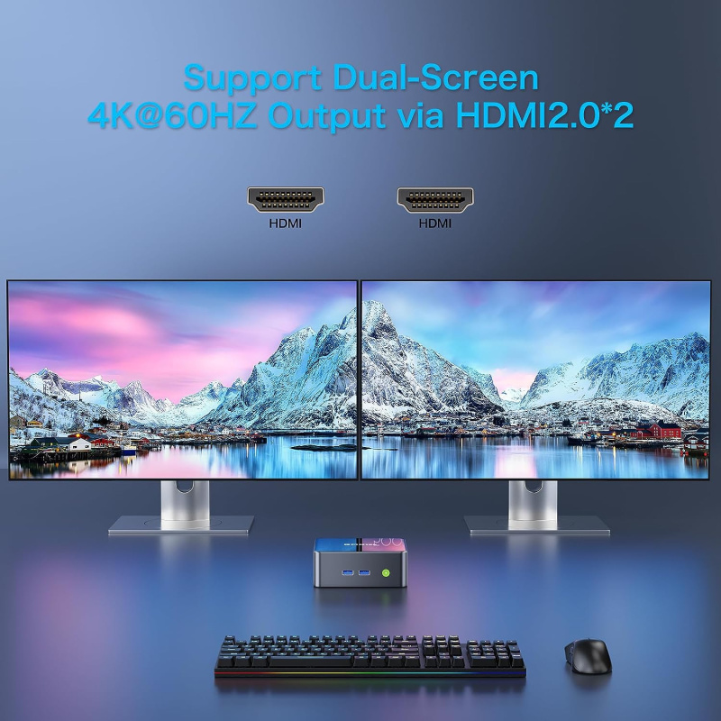 GMK Nucbox G1 Mini-PC (Intel® N95/16GB/1TB SSD/WIN11 PRO)