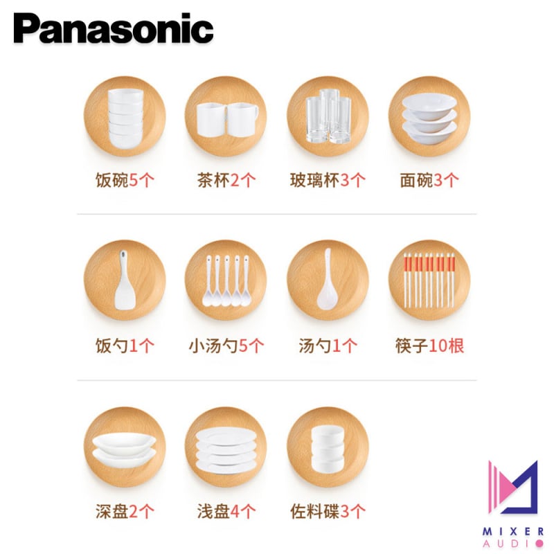 【全港免運費】Panasonic 樂聲 NP-TF6WK1Y 全自動洗碗機 台式免安裝【平行進口 原裝正貨】