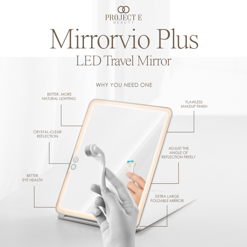 Project E Beauty Mirrorvio Plus 全新升級雙面LED化妝鏡