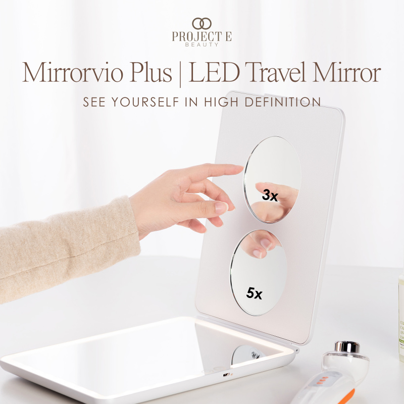Project E Beauty Mirrorvio Plus 全新升級雙面LED化妝鏡