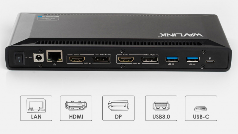 Wavlink WL-UG69PD2 支持60W Docking