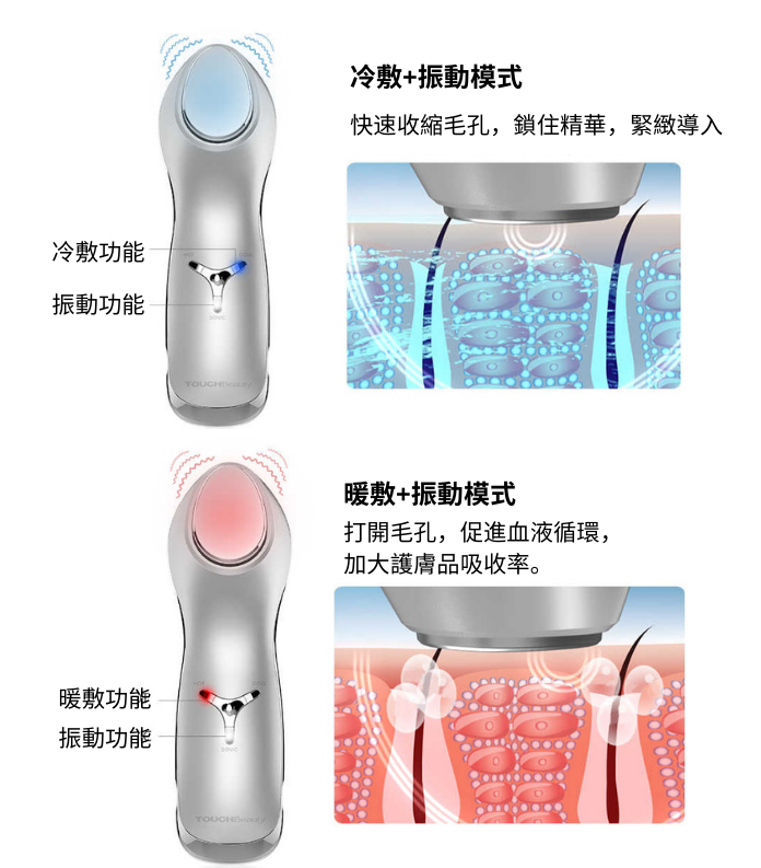 TOUCHBeauty -TB1589 冷暖導入器