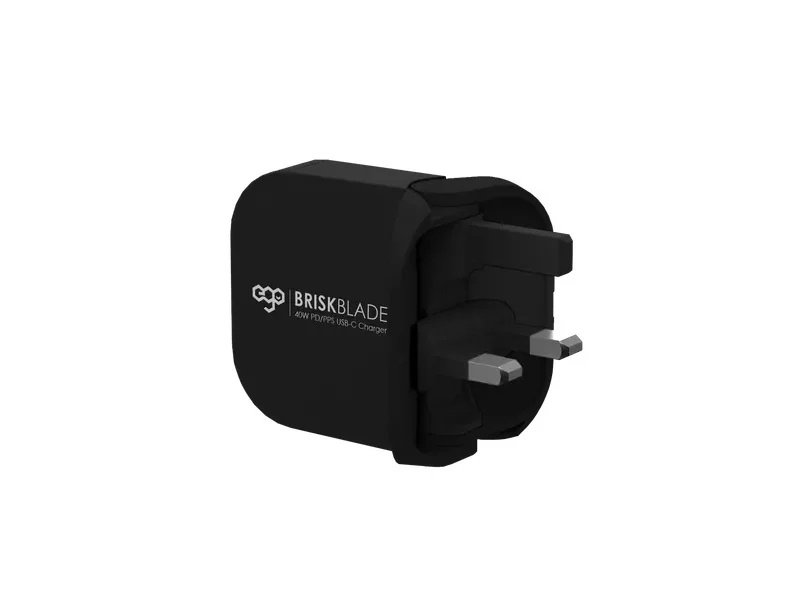 EGO 40W 刀鋒 Brisk Blade 氮化鎵摺疊充電器