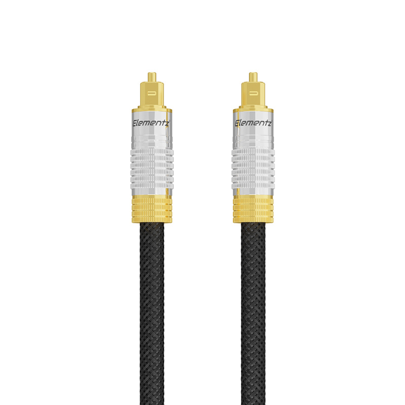 【原裝行貨 一年保養】Elementz OP (24K Smooth Optical Audio Cable) 24K 數碼光纖音源線