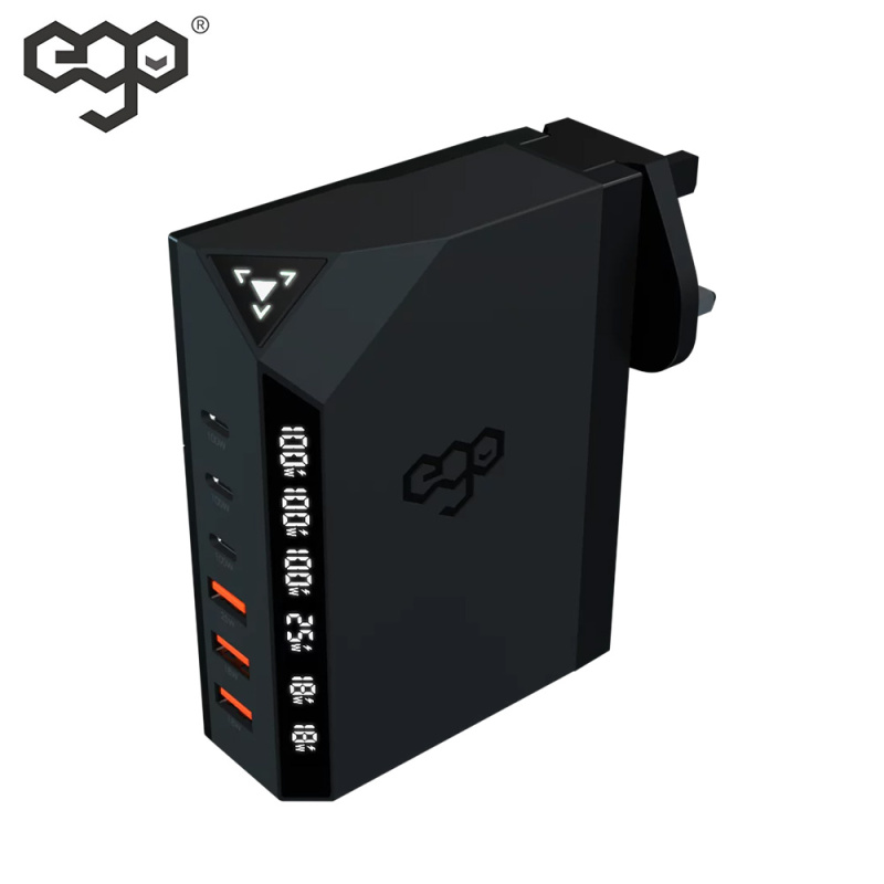 【原裝行貨 一年保養】EGO EXINNO 300W 實時功率顯示 USB 旅行充電器 EX240